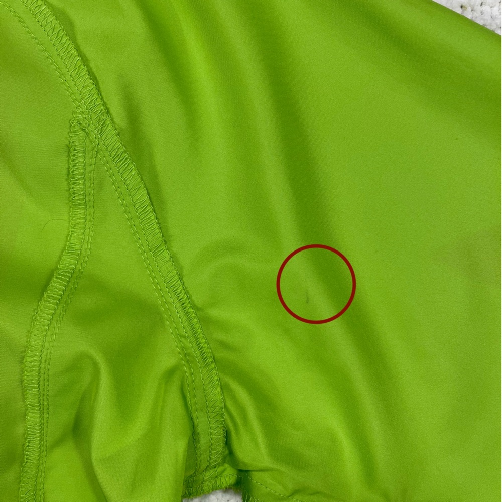 Under Armor Mock Neck Windbreaker Jacket Green Gray Youth XL‎ - Picture 12 of 13